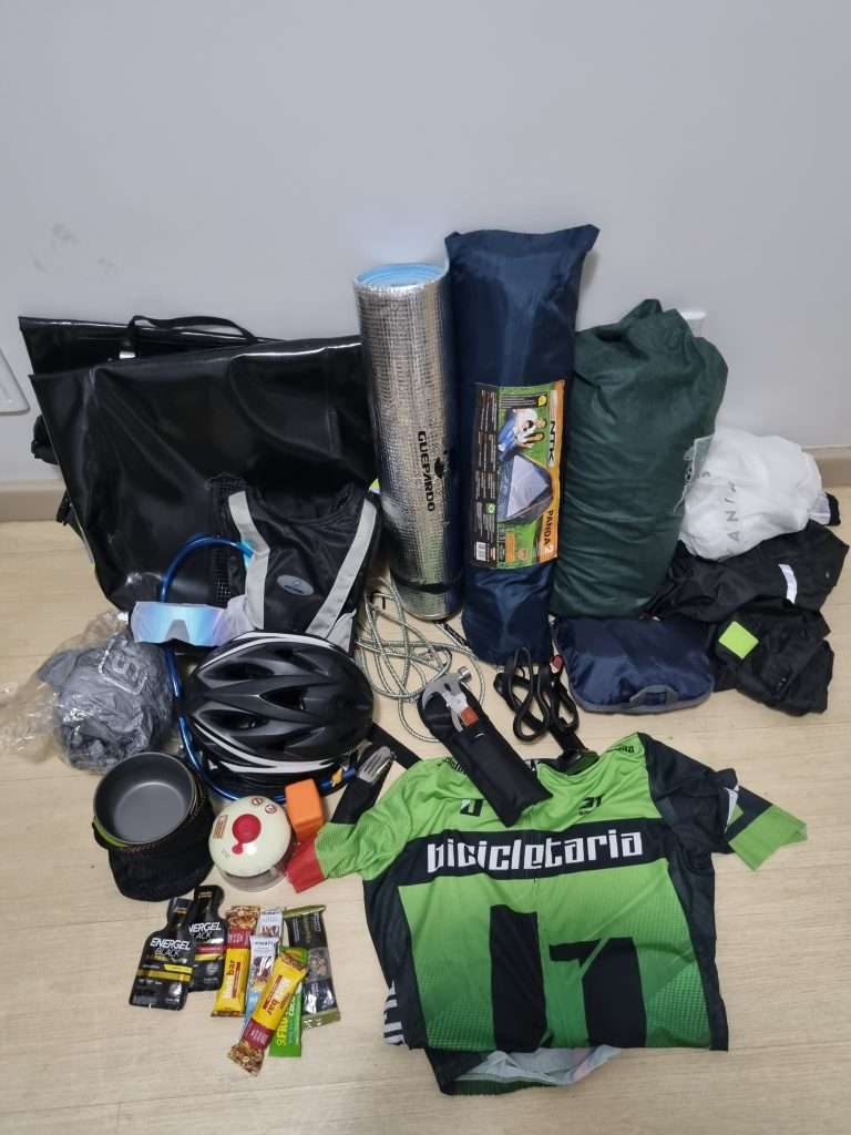 equipment to bikepacking