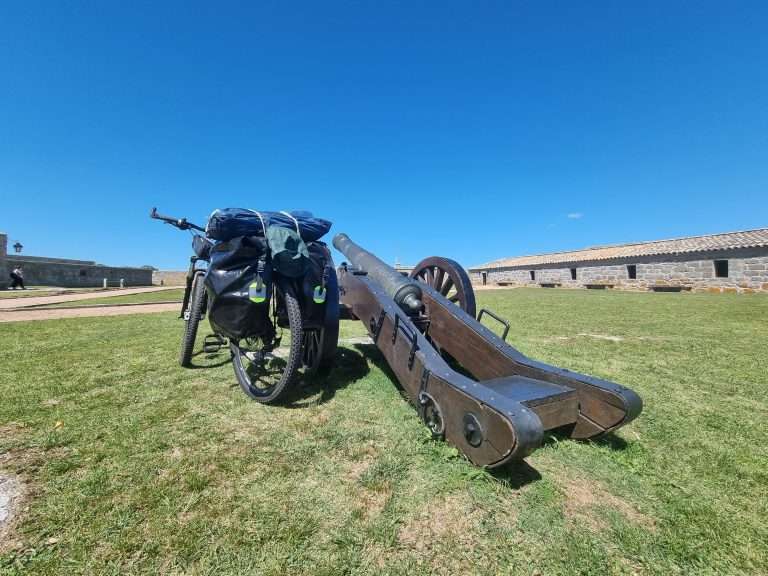 bike and canon