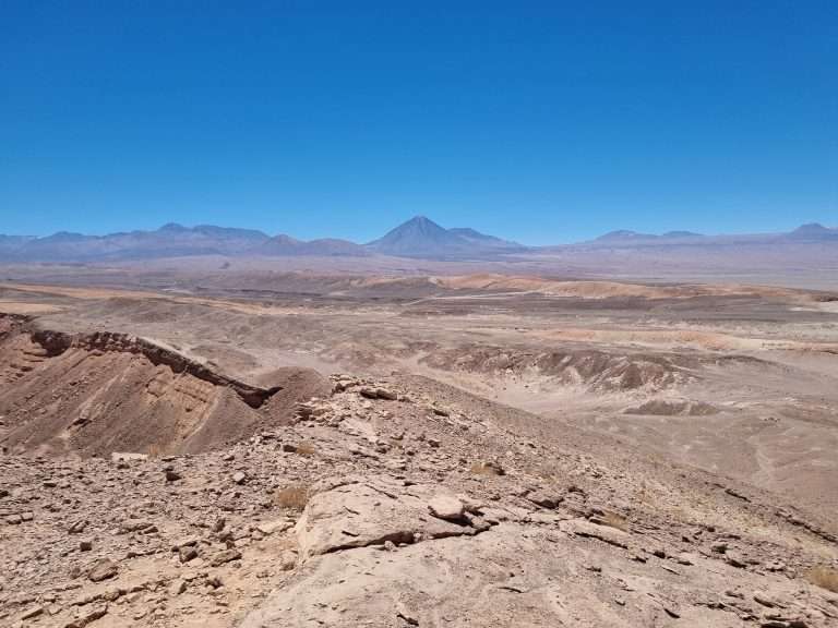 vocanos on the landscape