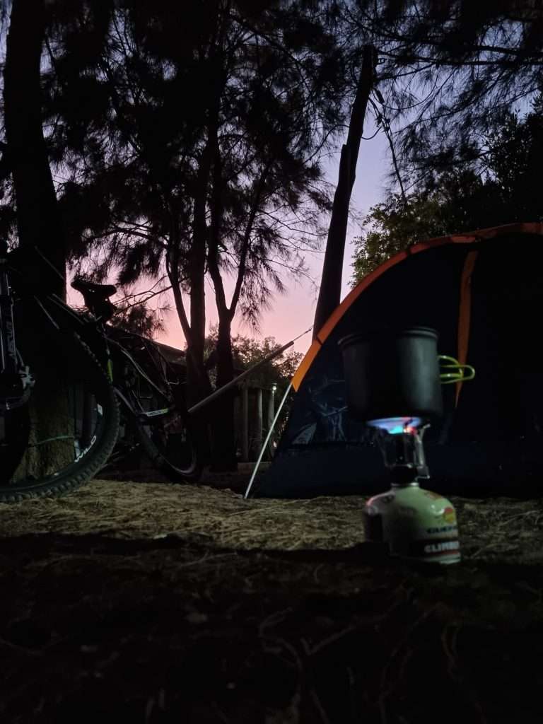 camp night punta del diablo