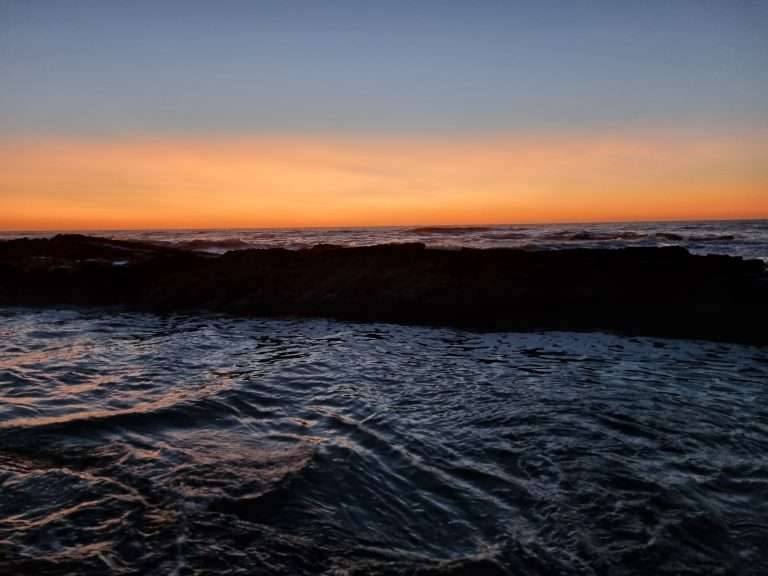 sunrise begins