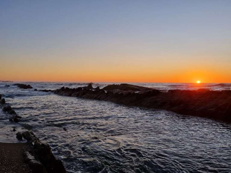 beautiful sunrise la paloma