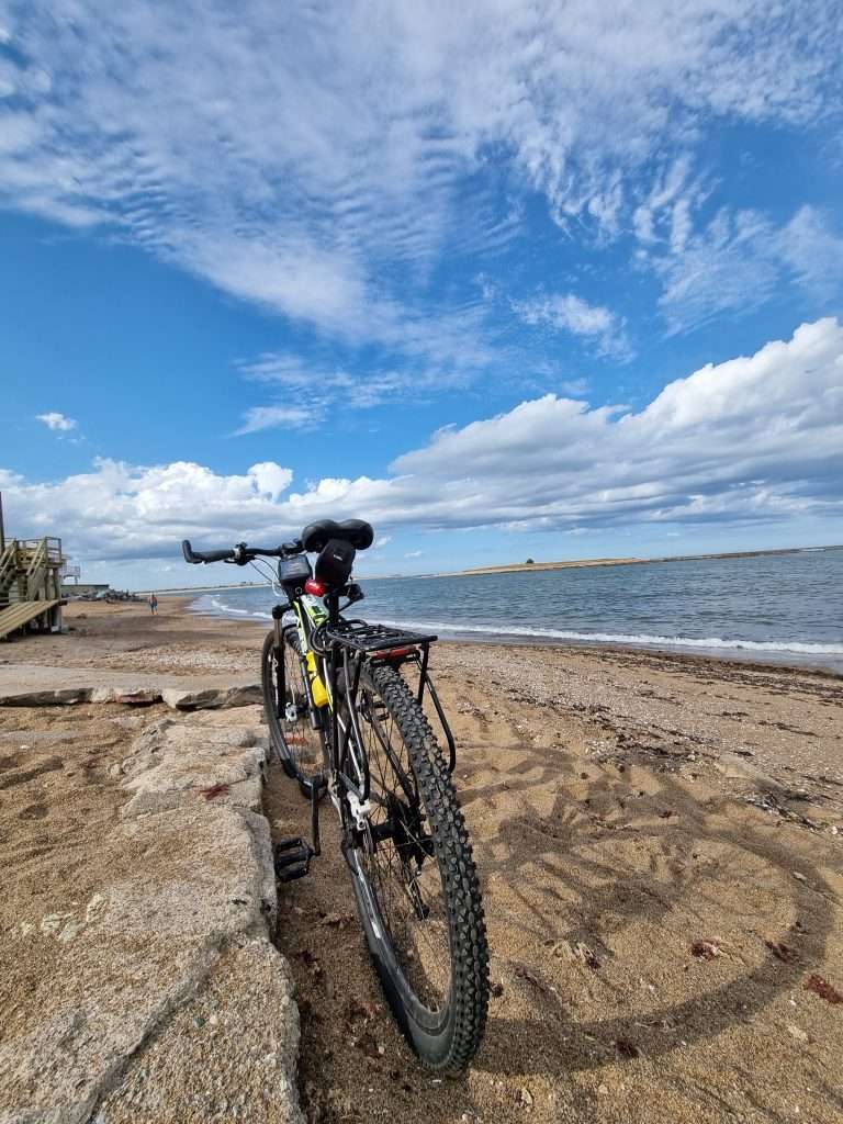 bike on the beach la paloma